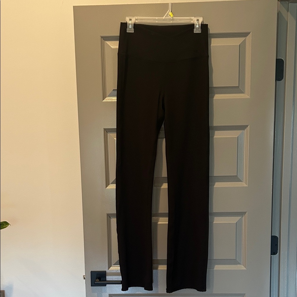 VOGO Athletica Black Flare stretchy pants